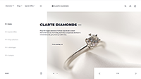 Разработка нового интернет-магазина для ювелирного дома Clarte Diamonds