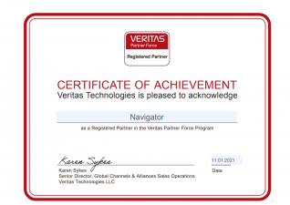 Veritas Registered Partner